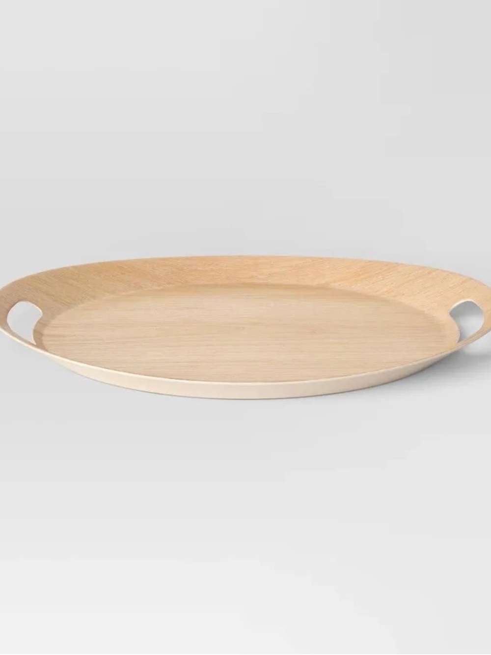 Essentials 19" Melamine Serving Tray with Handle
